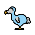 dodo on platform OpenMoji