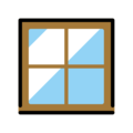 window on platform OpenMoji