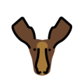 moose on platform OpenMoji