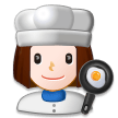 woman cook on platform Samsung