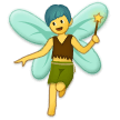 man fairy on platform Samsung