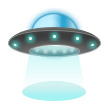 flying saucer on platform Samsung