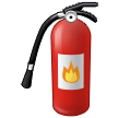 fire extinguisher on platform Samsung
