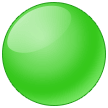 green circle on platform Samsung