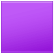purple square on platform Samsung
