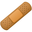 adhesive bandage on platform Samsung