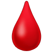 drop of blood on platform Samsung