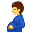 pregnant man on platform Samsung