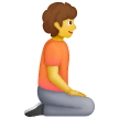 person kneeling facing right on platform Samsung