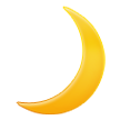 crescent moon on platform Samsung