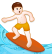 person surfing on platform Samsung
