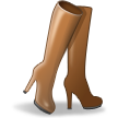 woman’s boot on platform Samsung
