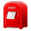 postbox on platform Samsung