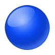 blue circle on platform Samsung