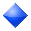 large blue diamond on platform Samsung