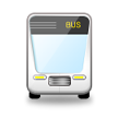 oncoming bus on platform Samsung