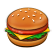 hamburger on platform Samsung