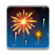 fireworks on platform Samsung