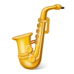 saxophone on platform Samsung