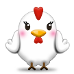 chicken on platform Samsung