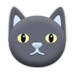 cat face on platform Samsung
