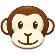 monkey face on platform Samsung