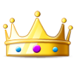 crown on platform Samsung