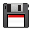 floppy disk on platform Samsung