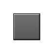 black medium-small square on platform Samsung