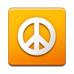 peace symbol on platform Samsung