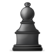 chess pawn on platform Samsung