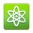 atom symbol on platform Samsung