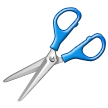 scissors on platform Samsung