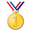 sports medal on platform Samsung