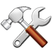 hammer and wrench on platform Samsung