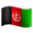 flag: Afghanistan on platform Samsung
