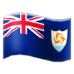 flag: Anguilla on platform Samsung