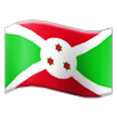flag: Burundi on platform Samsung