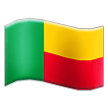 flag: Benin on platform Samsung