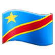 flag: Congo - Kinshasa on platform Samsung