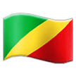 flag: Congo - Brazzaville on platform Samsung
