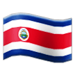 flag: Costa Rica on platform Samsung