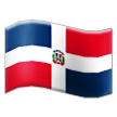 flag: Dominican Republic on platform Samsung