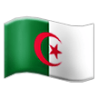 flag: Algeria on platform Samsung