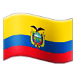 flag: Ecuador on platform Samsung