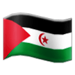 flag: Western Sahara on platform Samsung