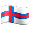 flag: Faroe Islands on platform Samsung
