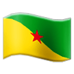 flag: French Guiana on platform Samsung