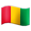 flag: Guinea on platform Samsung