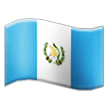 flag: Guatemala on platform Samsung